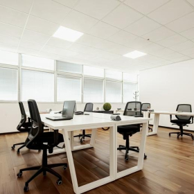 Offices at Via Lorenzo Valla 16. Click for details.
