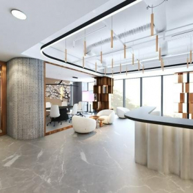 Interior of Rondo Daszyńskiego 1, Warsaw Unit. Click for details.