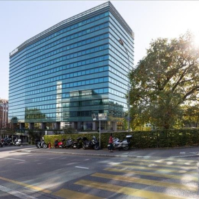 Exterior view of 6th floor Nations Business Center, Rue du Pré-de-la-Bichette 1. Click for details.