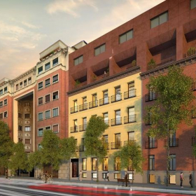 Exterior view of Santa Engracia 23. Click for details.