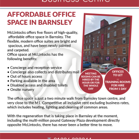 Barnsley serviced office. Click for details.