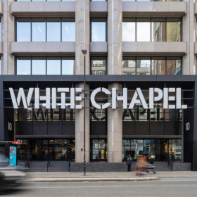 Exterior view of 10 Whitechapel High Street, The White Chapel Building, 8764 Sqft. Click for details.