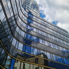 Interior of Zebra Tower, 1 Mokotowska Street. Click for details.