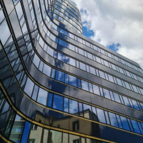 Interior of Zebra Tower, 1 Mokotowska Street. Click for details.