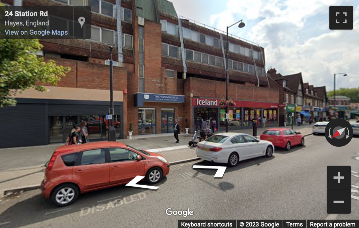 Street View image of 27-37 Station Road, Hayes, Middlesex