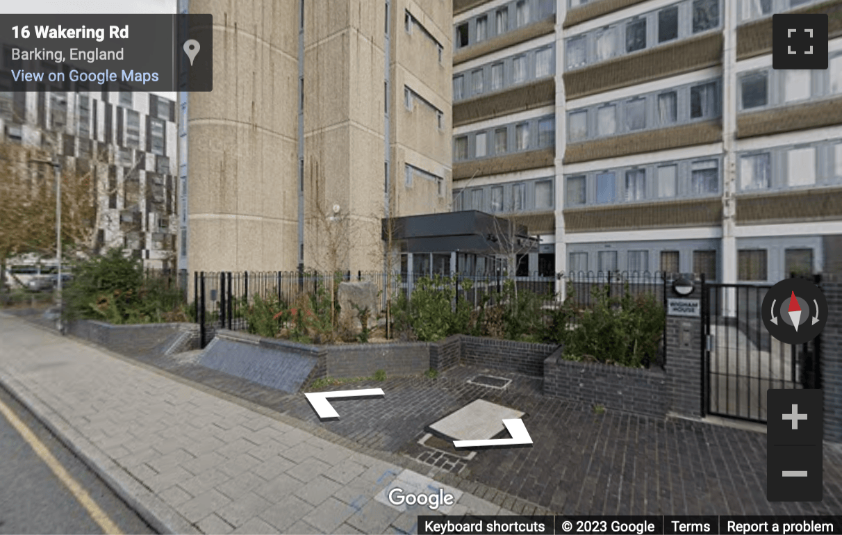 Street View image of 2nd Floor, Wigham House, 19, 30 Wakering Road, Barking, Essex