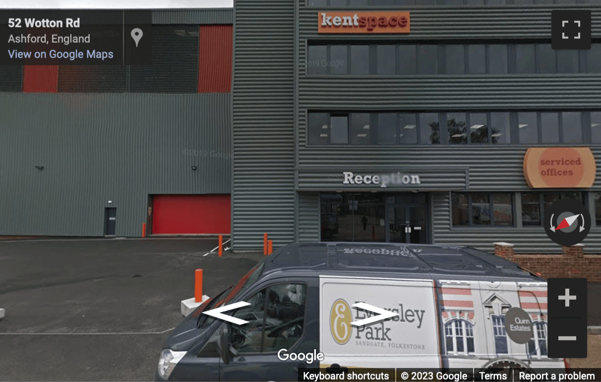 Street View image of Letraset Building, Wotton Road, Kingsnorth Industrial Estate, Ashford