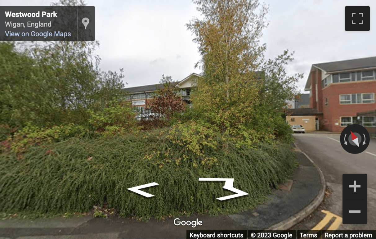 Street View image of Unity House, Westwood Park, Wigan, Lancashire