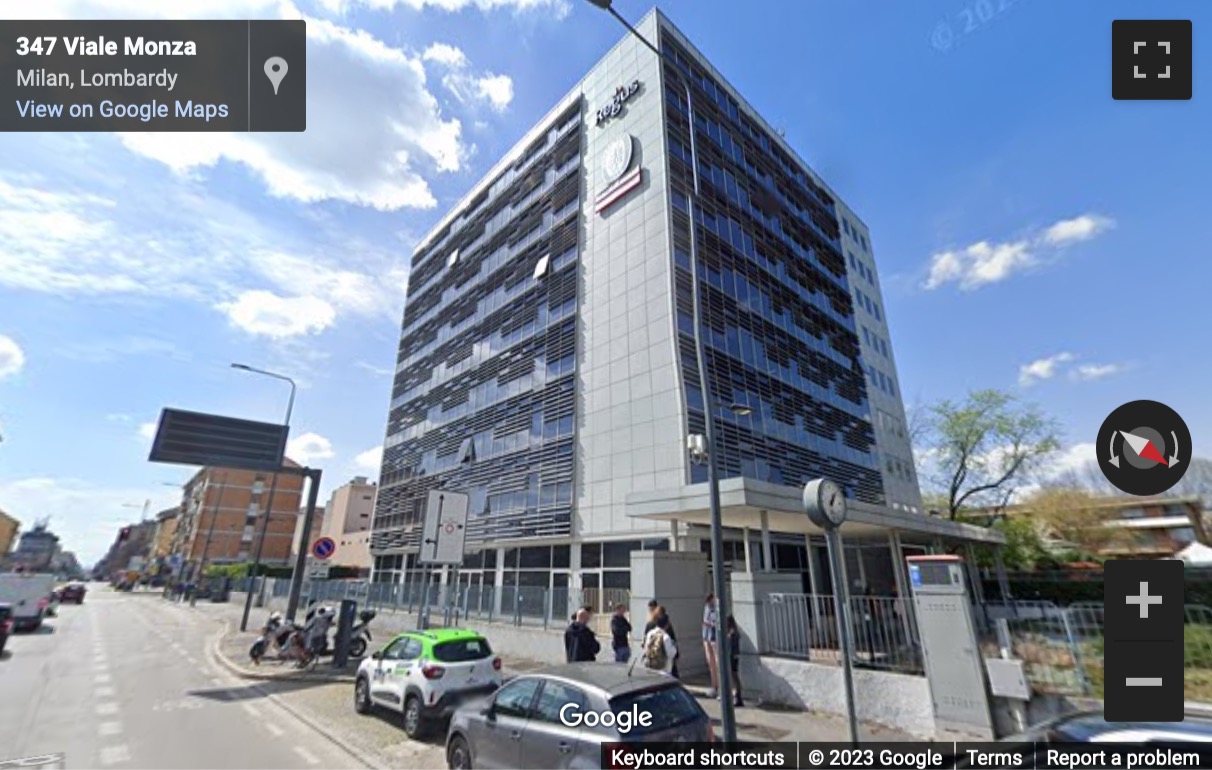Street View image of Milan Viale Monza, Viale Monza 347, Milan, Italy