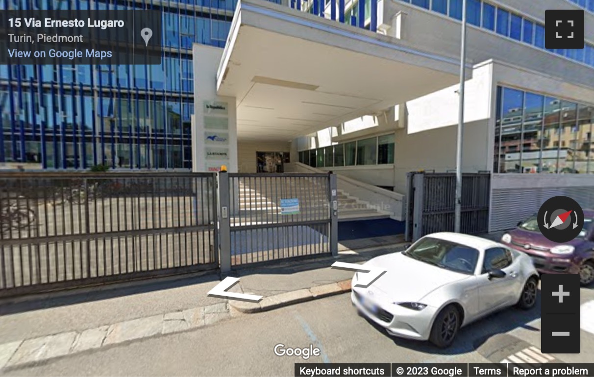 Street View image of Via Lugaro 15, 2nd floor, Dante, Turin, Italy