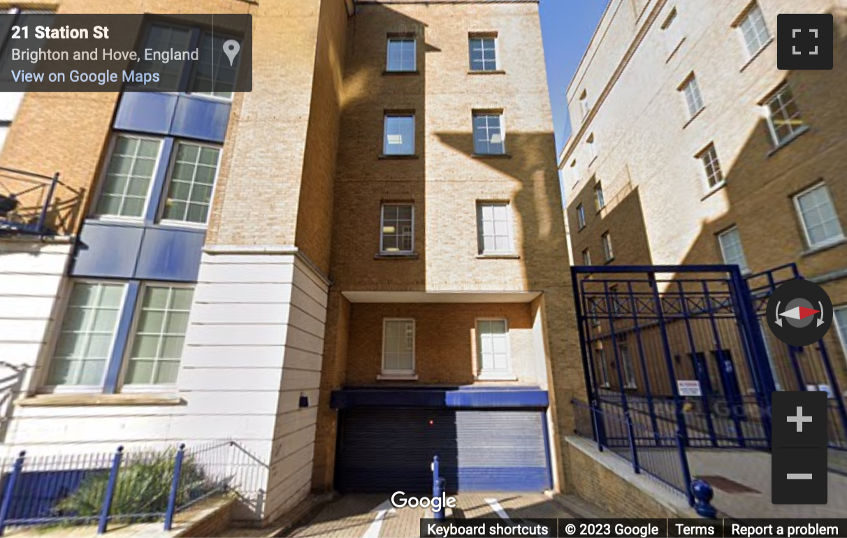 Street View image of Mocatta House, Trafalgar Place, Brighton, East Sussex