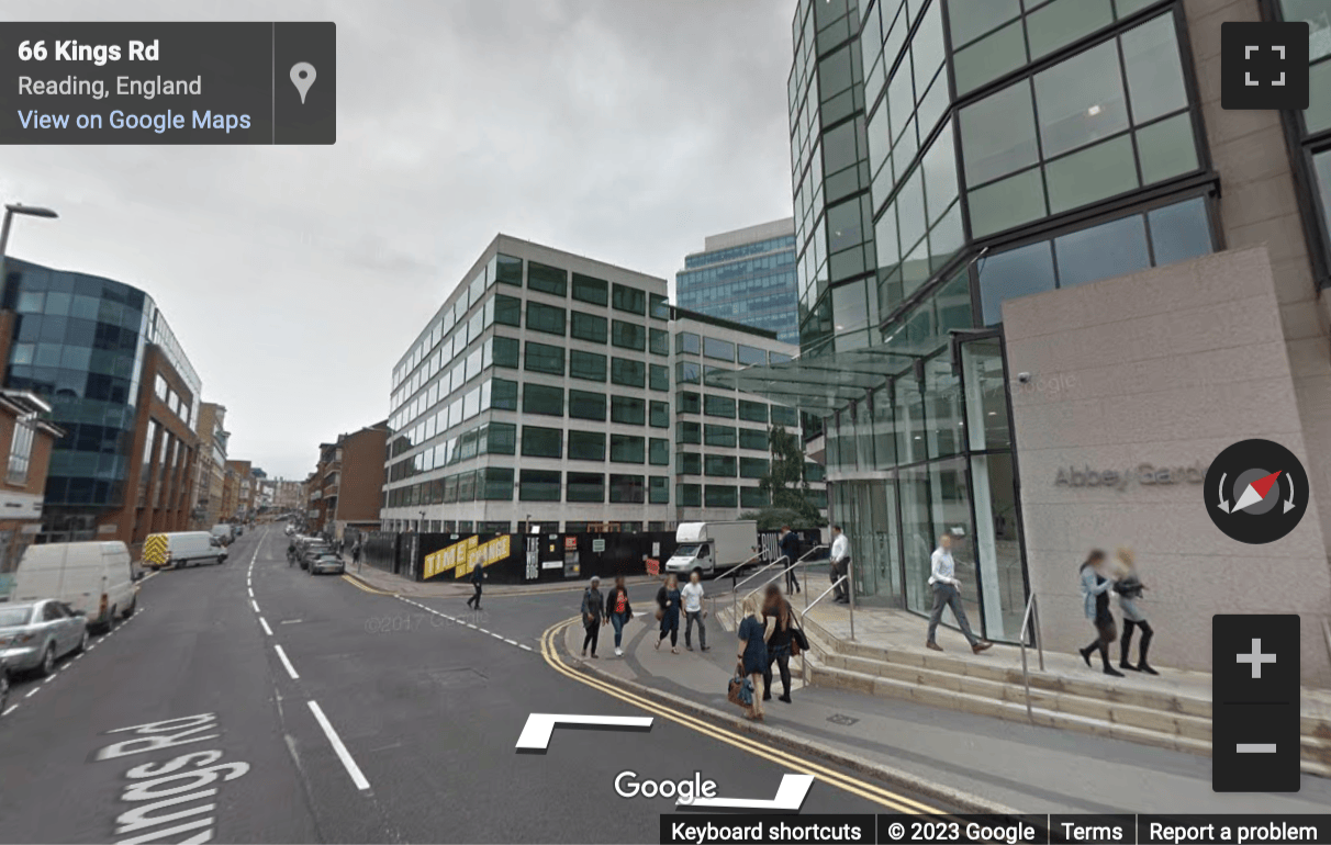 Street View image of The White Building, 33 King’s Road, Reading, Berkshire
