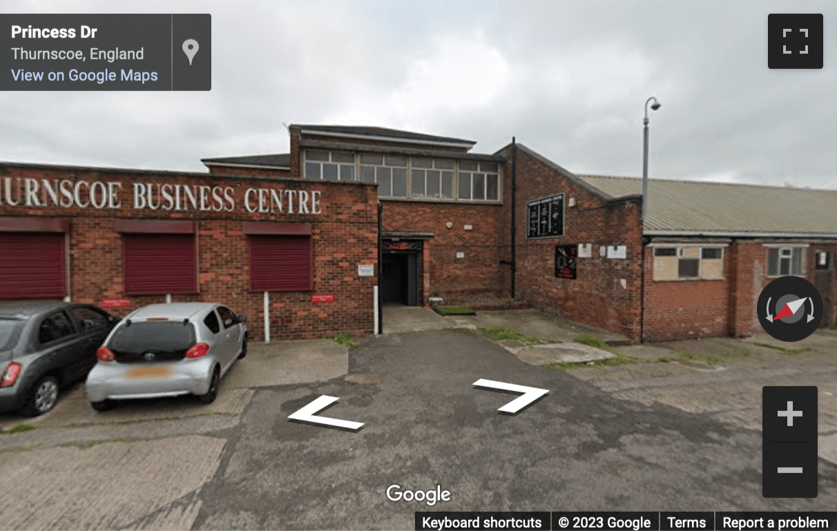 Street View image of Thurnscoe Business Centre, Princess Drive, Rotherham, Barnsley, South Yorkshire