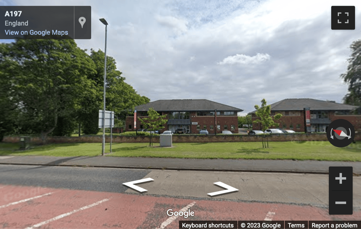 Street View image of 13 Telford Court, Morpeth, Northumberland