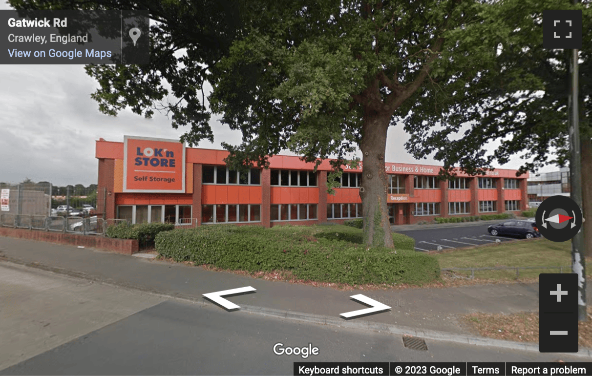 Street View image of Sussex Manor Business Park, Gatwick Road, Crawley, West Sussex