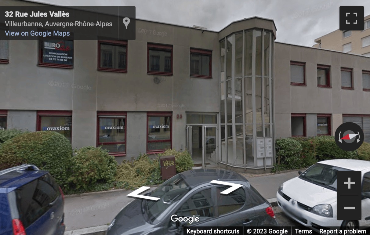 Street View image of Lyon Villeurbanne, 23 Rue Jules Valles, Lyon, Rhone