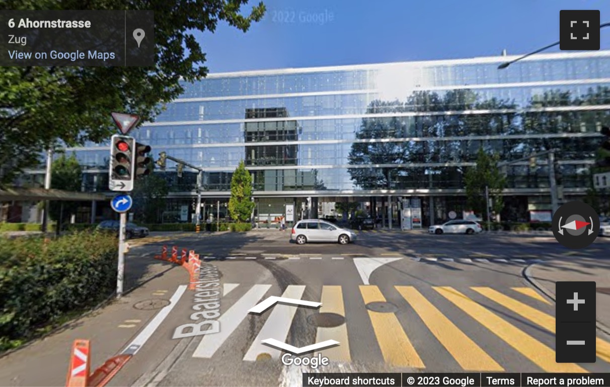 Street View image of Baarerstrasse 135, Zug