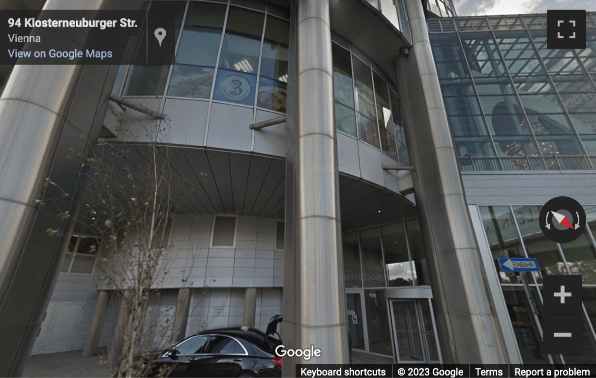 Street View image of Millennium Tower, Handelskai 94 – 96, Vienna