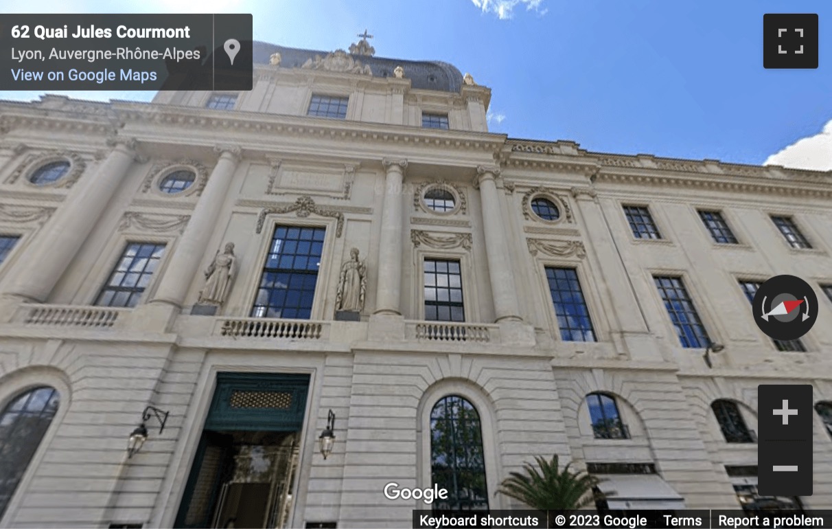 Street View image of Grand Hôtel-Dieu, 1 Place de l’Hôpital, Lyon, Rhone