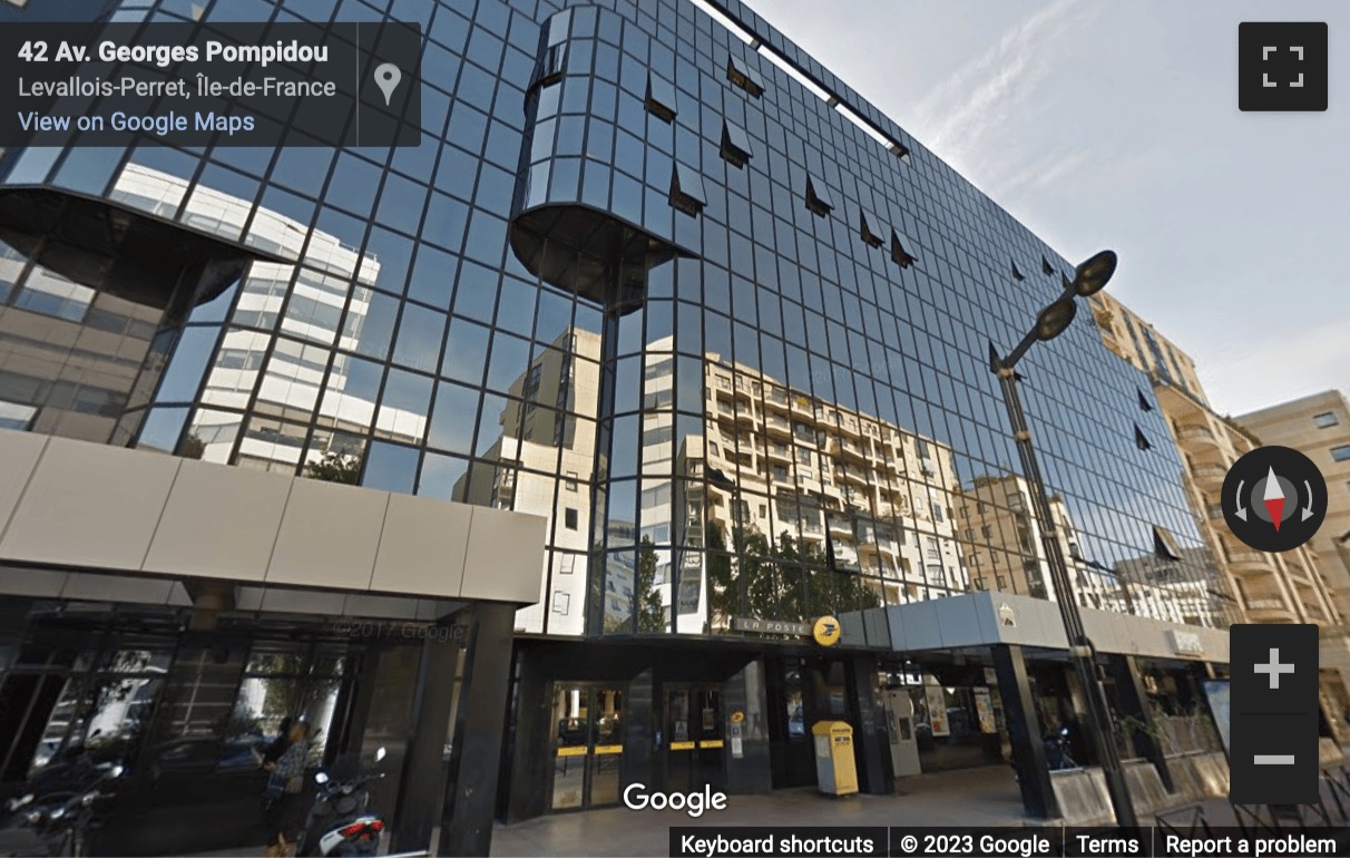 Street View image of 44 Avenue Georges pompidou, Levallois-Perret, Hauts-de-Seine