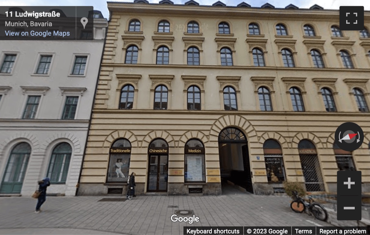 Street View image of Ludwigstraße 9, 80539 München, Munich, Bavaria