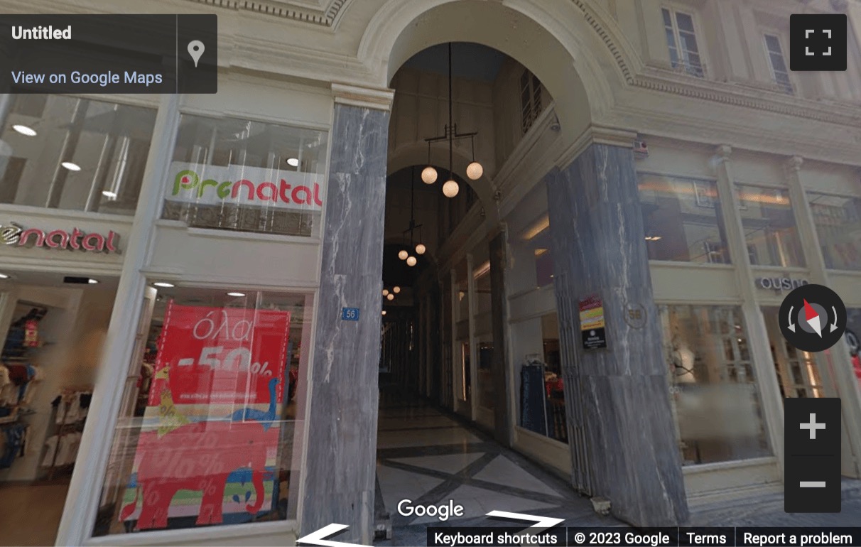 Street View image of Ermou 56, 105 63, Athens