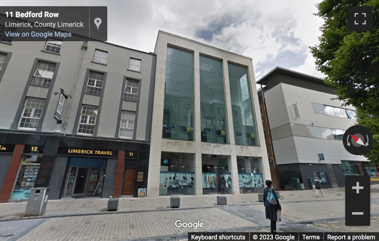 Street View image of The Gallery, The Old Savoy Complex, 13 Bedford Row, Limerick