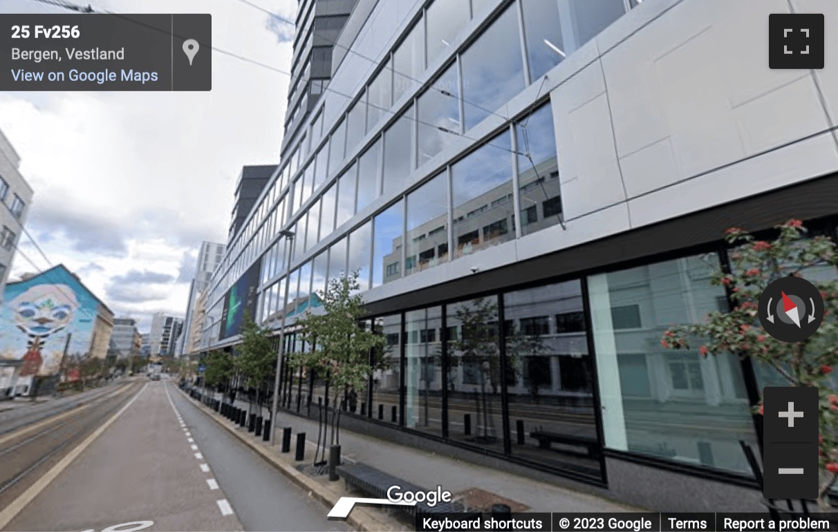 Street View image of Media City Bergen, Lars Hillesgate 30