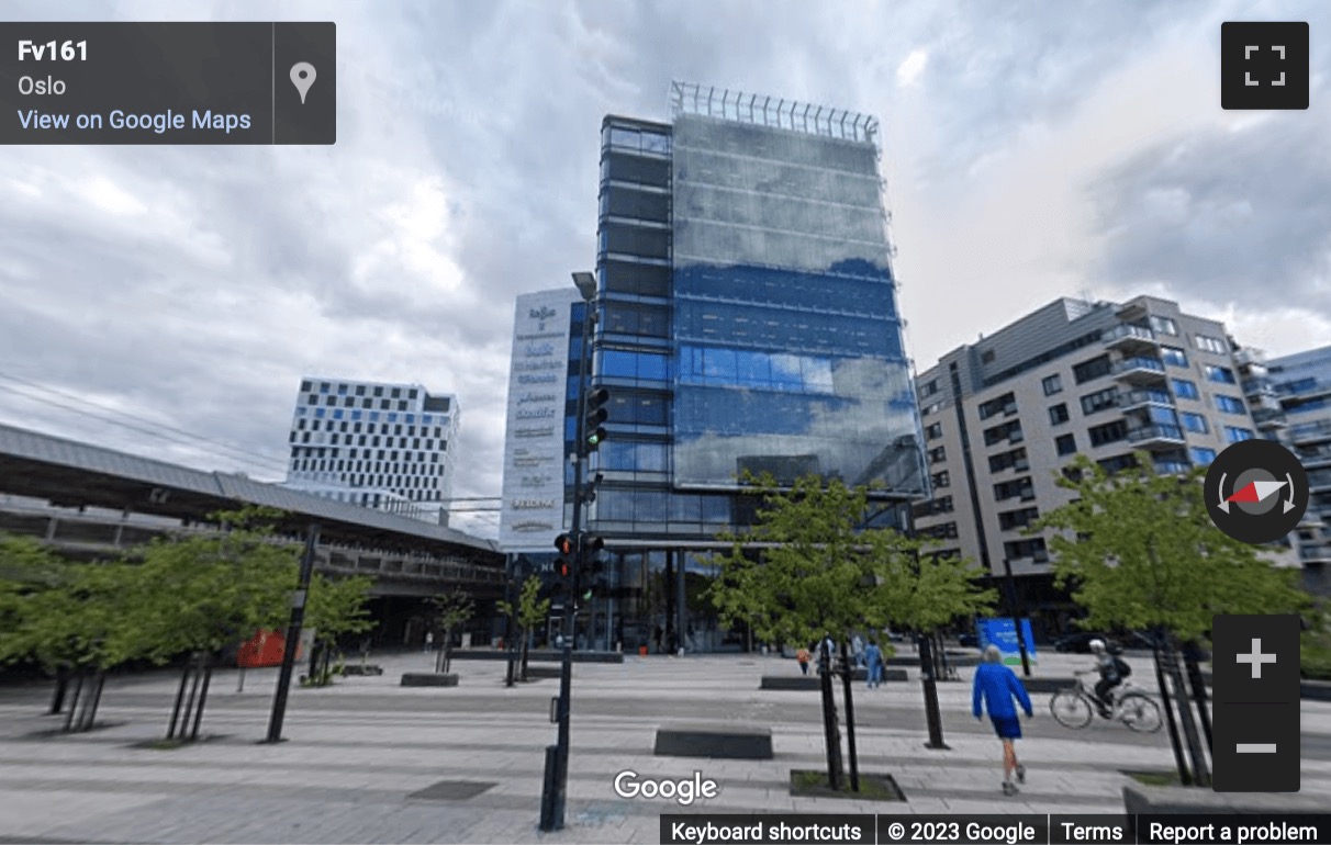 Street View image of Karenslyst Allé 49-53, Oslo