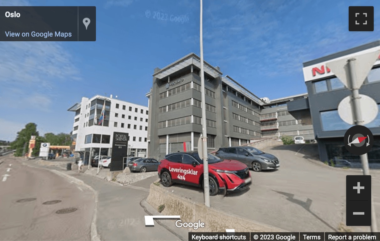 Street View image of Drammensvein 211, Oslo, Norway