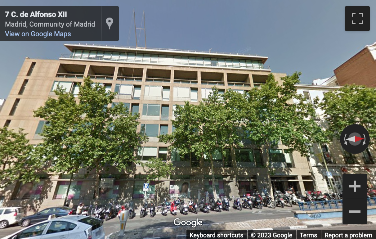 Street View image of Calle de Alfonso XII 62, 28014, Madrid