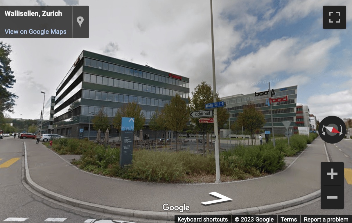 Street View image of Wallisellen Business Park, Richtistrasse 7, 8304 Wallisellen