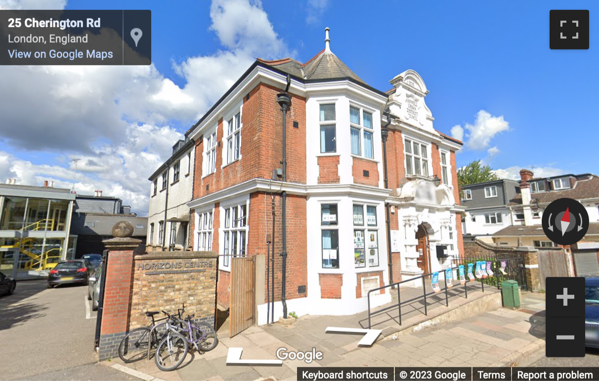 Street View image of The Workary, Hanwell, Hanwell Library, Cherington Road, London