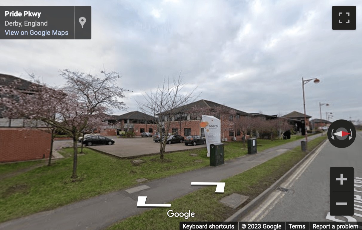 Street View image of 19 St. Christopher’s Way, Pride Park, Derby, Derbyshire