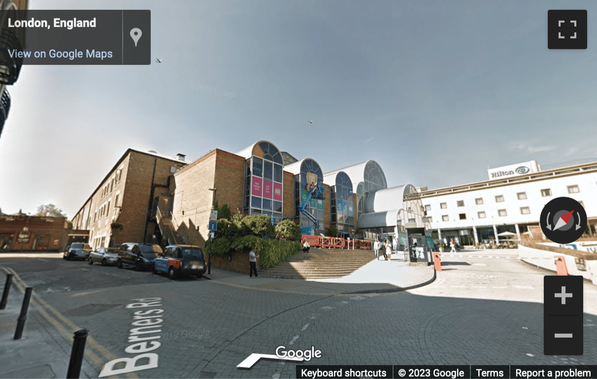 Street View image of Business Design Centre, 52 Upper Street, London, London Borough of Islington