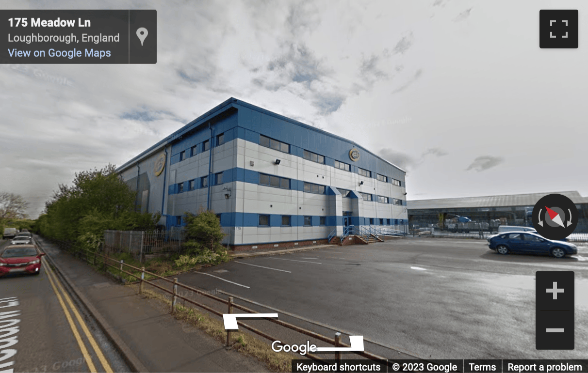 Street View image of 175 Meadow Lane, Loughborough, Leicestershire
