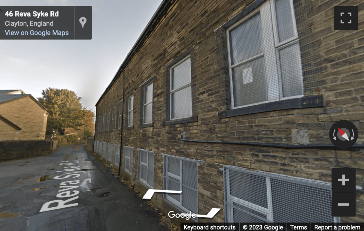 Street View image of Beck Mill, Reva Syke Road, Bradford, Clayton, West Yorkshire