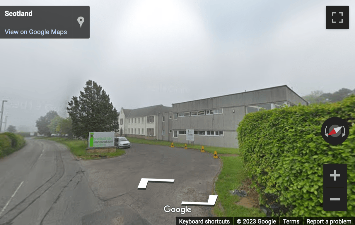 Street View image of Centre House, Midlothian Innovation Centre, Roslin