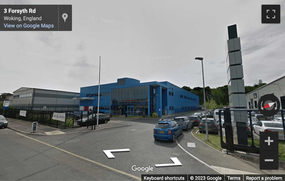 Street View image of Orchard Business Park, Forsyth Road, Woking, Surrey