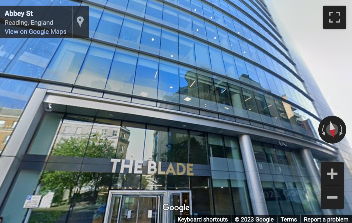 Street View image of The Blade, Abbey Street, Reading, Berkshire