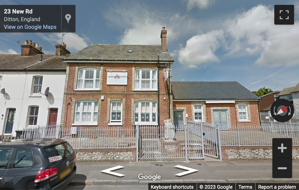 Street View image of 42 New Road, Ditton, Aylesford, Maidstone, Kent