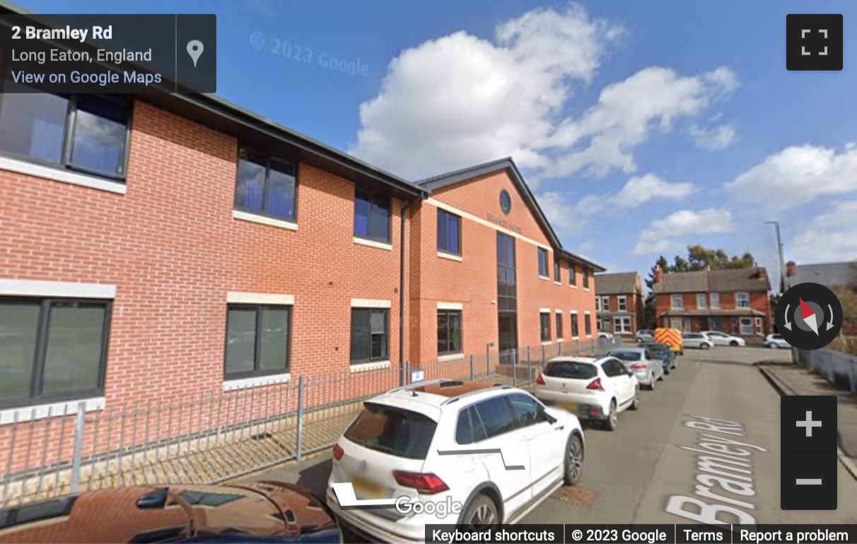 Street View image of Bramley House, Wilsthorpe Road, Long Eaton, Nottingham, Nottinghamshire
