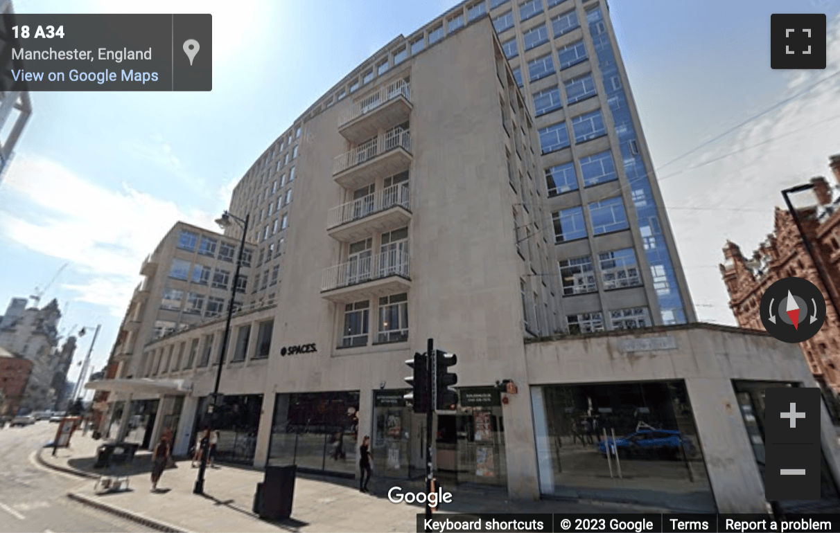 Street View image of Peter House, Oxford Street, Manchester, Greater Manchester