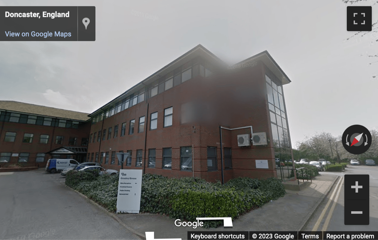 Street View image of Gresley House, Ten Pound Walk, Doncaster, DN4 5HX, South Yorkshire