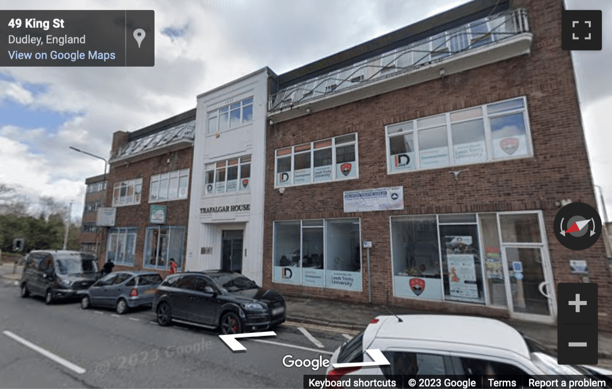 Street View image of King Street, Dudley, West Midlands