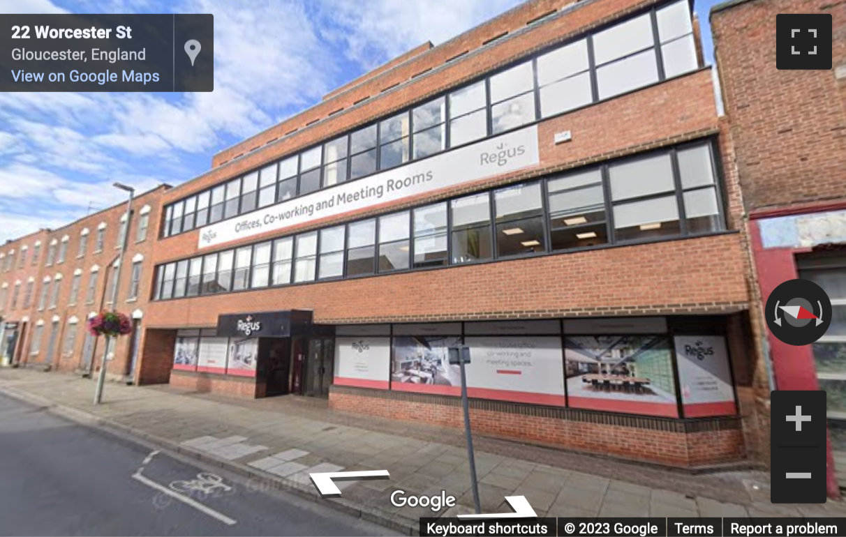 Street View image of 31 Worcester Street, Gloucester