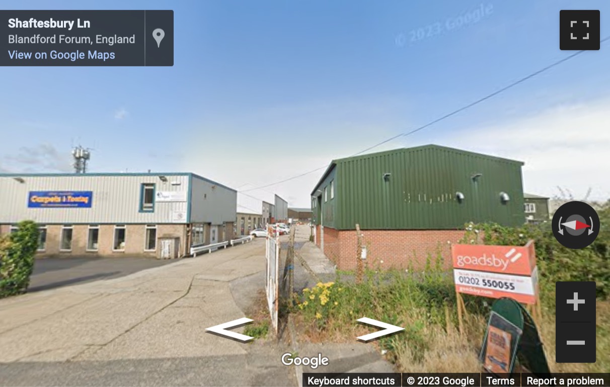 Street View image of The Grainstore, Shaftesbury Road, Blandford Forum, Dorchester