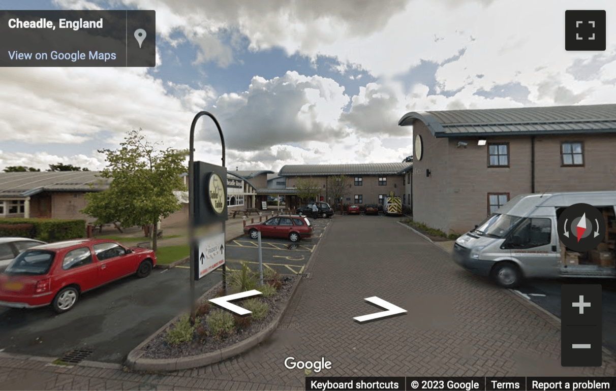 Street View image of Brooks Drive, Cheadle Royal Business Park