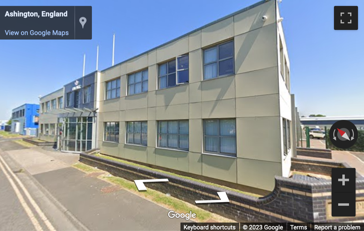 Street View image of Sovereign Business Centre, Jubilee Industrial Estate, Ashington