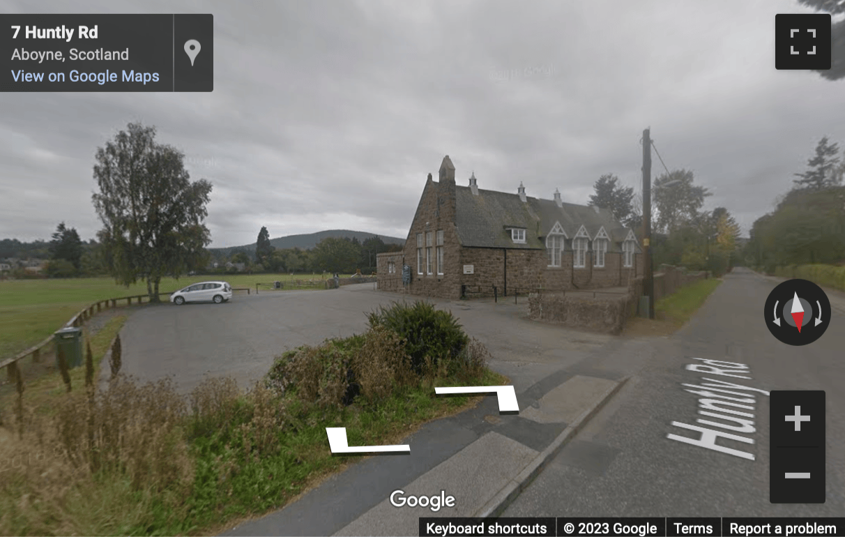 Street View image of Aboyne Business Centre, Huntly Road, Aboyne, Aberdeenshire